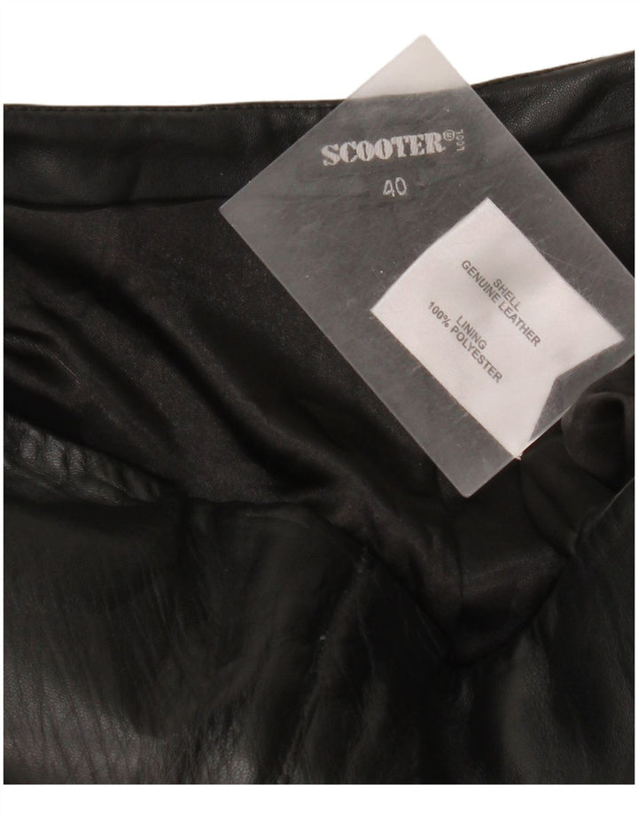 Pantaloni de damă Scooter cu talie înaltă EU 40 Mediu L30 L32 Negru