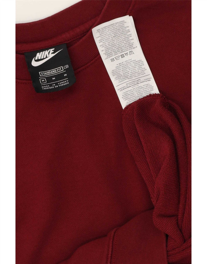 Hanorac grafic pentru bărbați Nike Pulover Medium Burgundy Colorblock