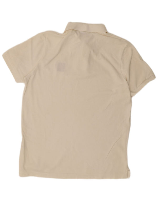 Tricou polo Converse pentru bărbați XL, bumbac alb