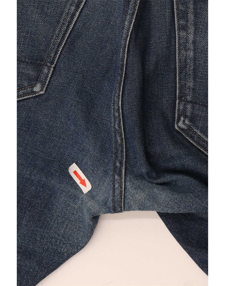 Blugi G-Star 3301 Slim pentru bărbați W34 L32 Bumbac albastru