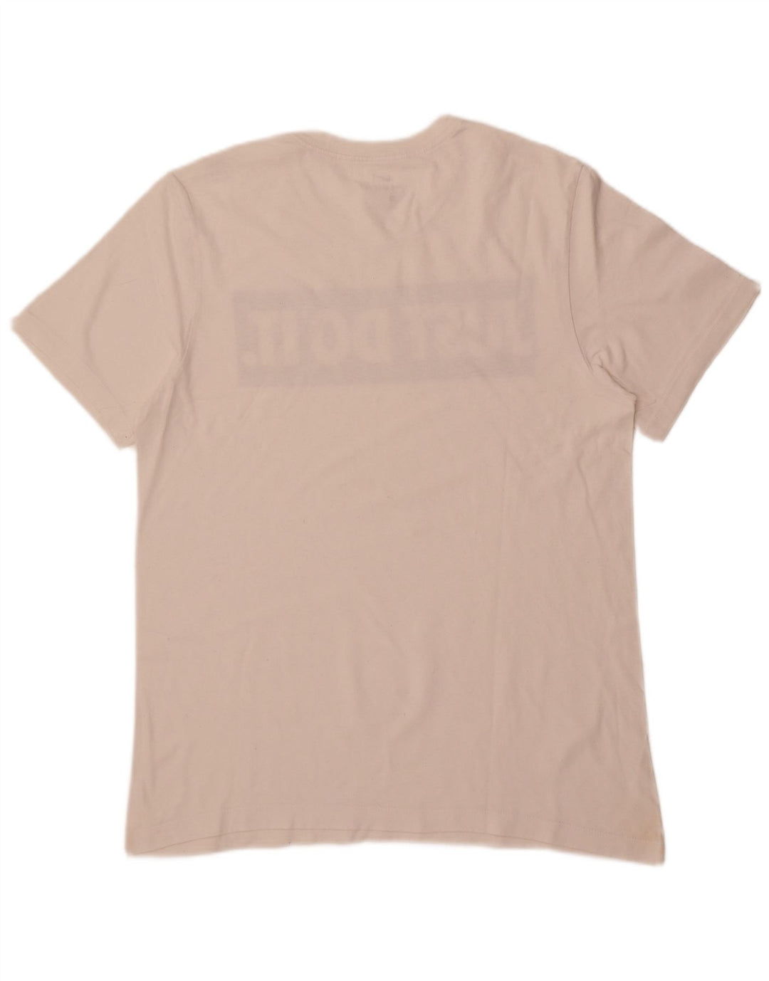 Tricou grafic pentru bărbați Nike Top Mediu Alb
