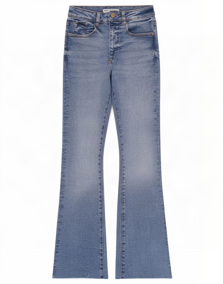 Blugi Zara Femei Bootcut EU 36 XS W26 L30 Albastru
