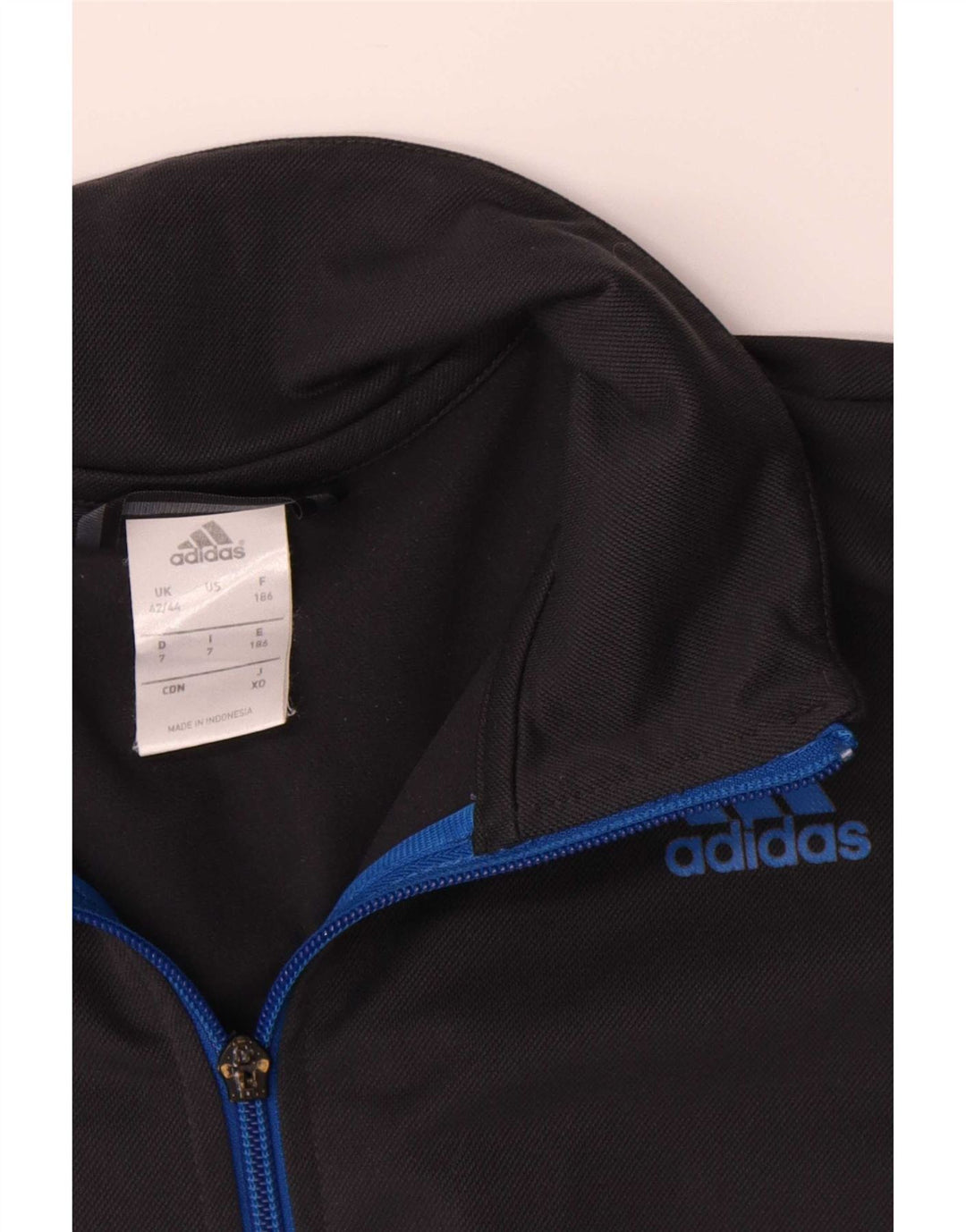 Jachetă de trening pentru bărbați Adidas Marea Britanie 42/44, mare, albastru, poliester