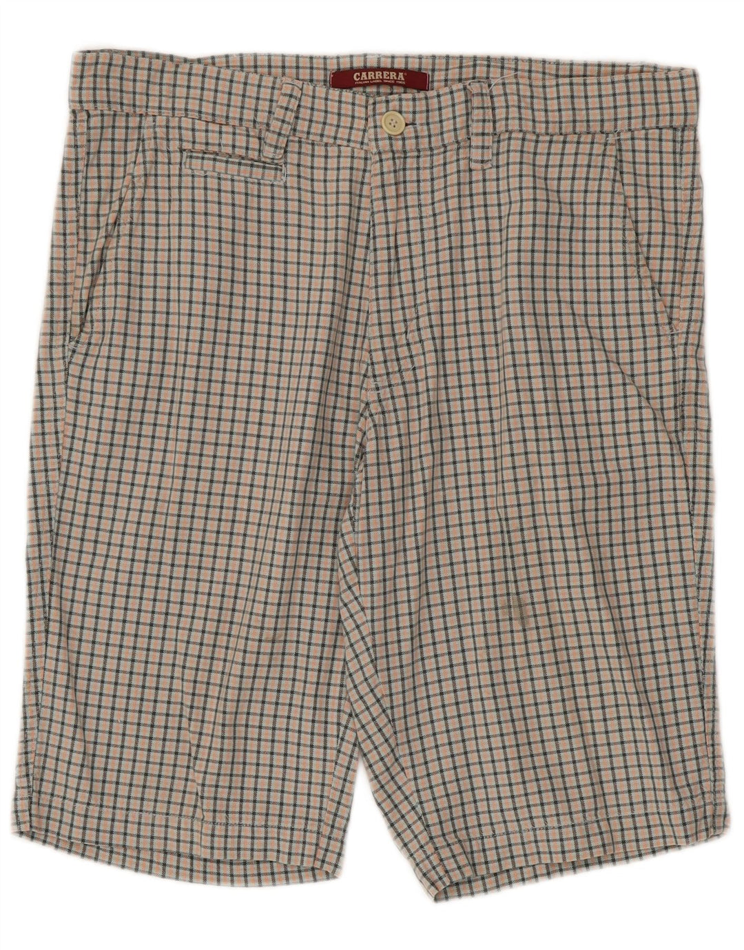Pantaloni scurți chino pentru bărbați Carrera IT 50 Large W34 Bumbac vichy multicolor