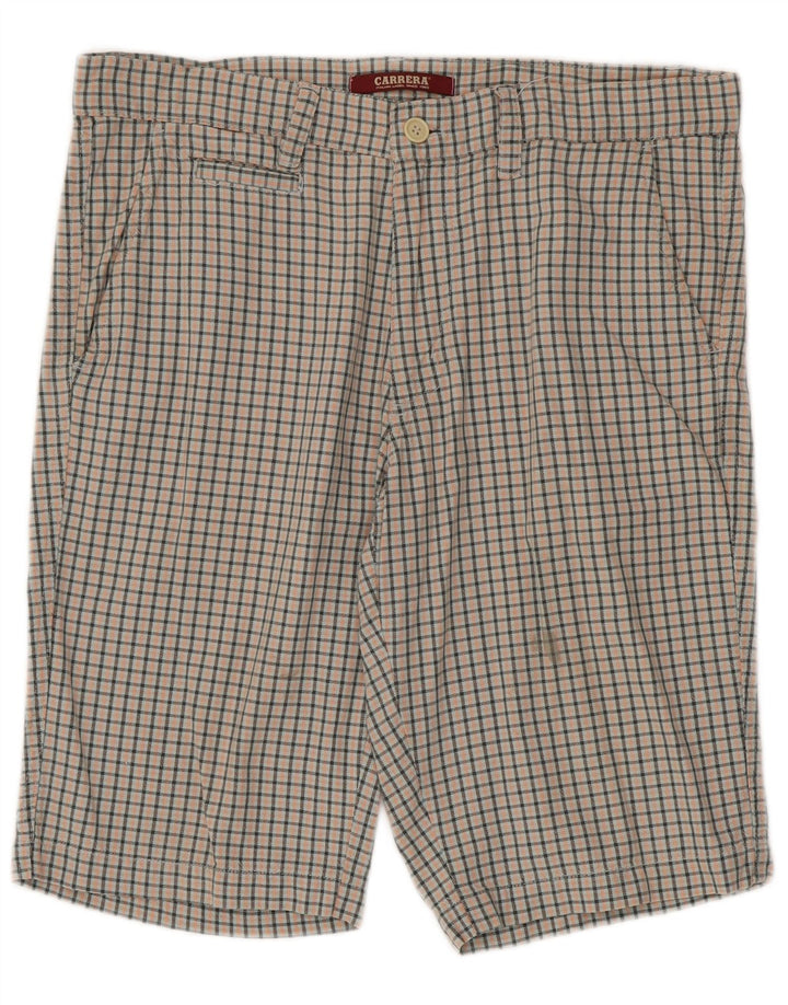 Pantaloni scurți chino pentru bărbați Carrera IT 50 Large W34 Bumbac vichy multicolor