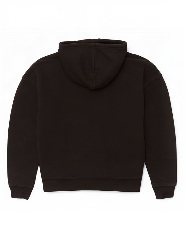 Pulover supradimensionat pentru femei Reebok UK 8/10, bumbac negru mic