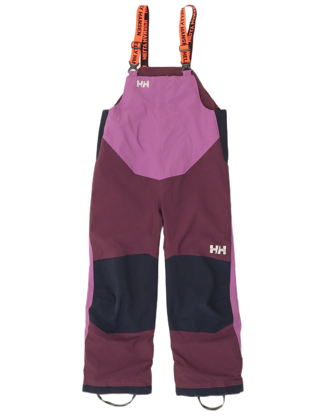 Pantaloni de schi Helly Hansen pentru fete 8-9 ani violet poliester color bloc