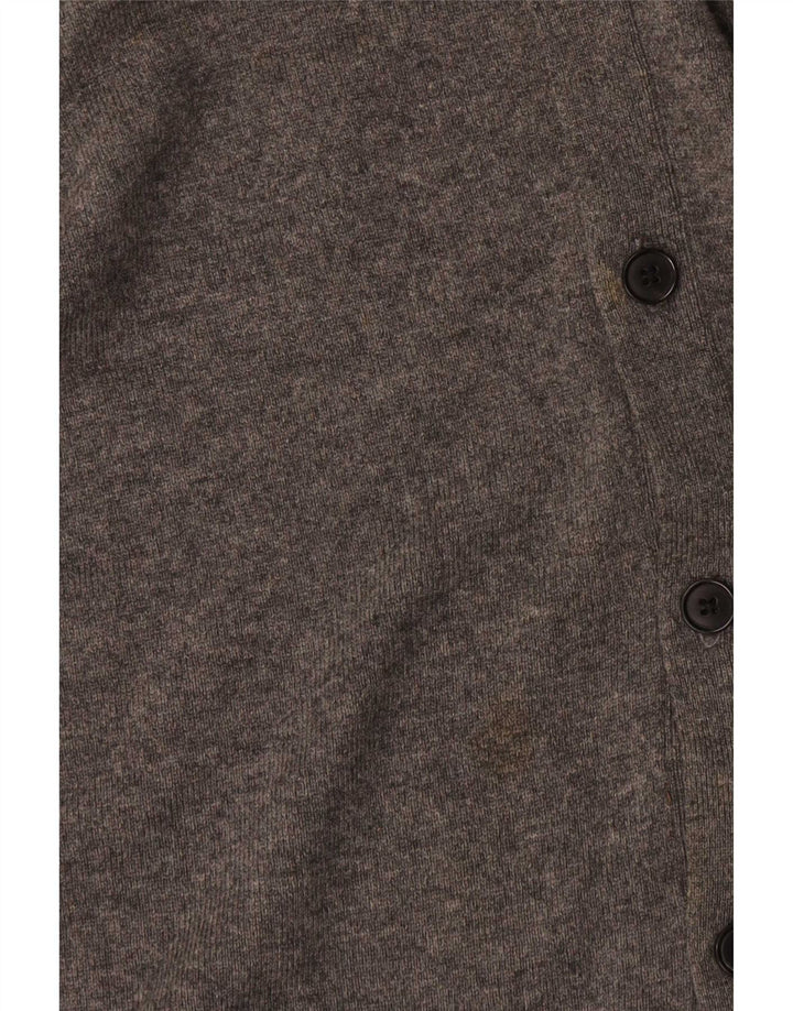 Massimo Dutti Pulover cardigan pentru bărbați 2XL Lână gri