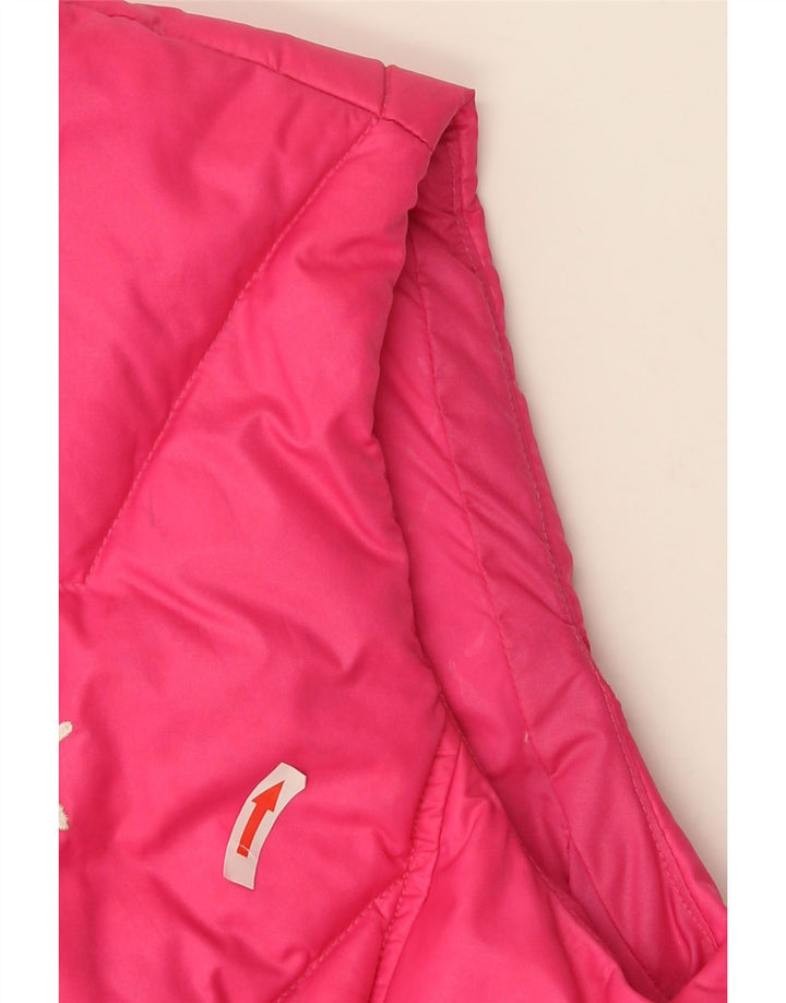 Gilet căptușit pentru femei Puma UK 10 Small Pink Nylon