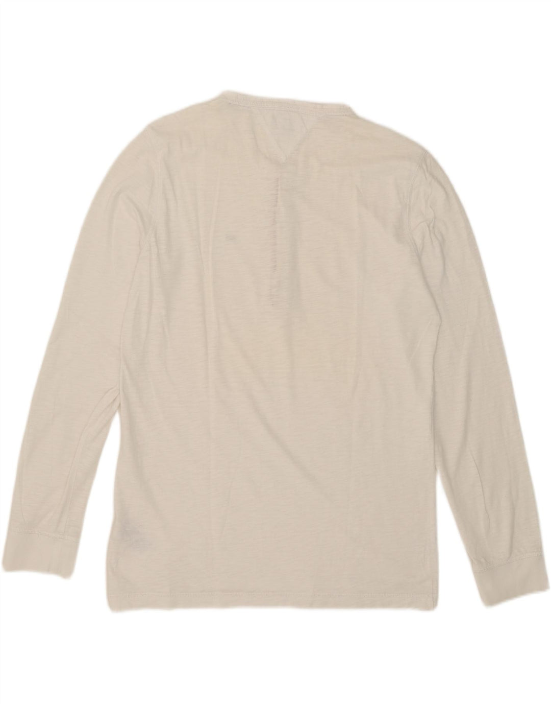 Top pentru bărbați Tommy Hilfiger cu mânecă lungă XL, bumbac alb