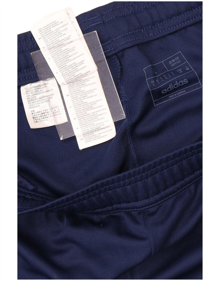 Pantaloni de trening ADIDAS Aeroready Slim Fit, mari, bleumarin