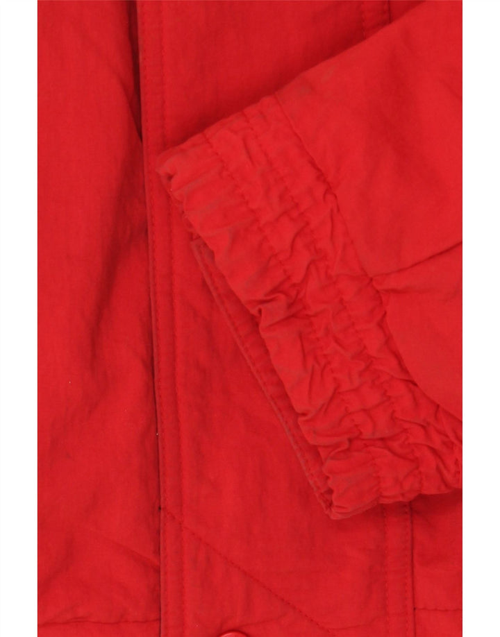 Jachetă căptușită pentru bărbați Eddie Bauer UK 42 XL bumbac roșu