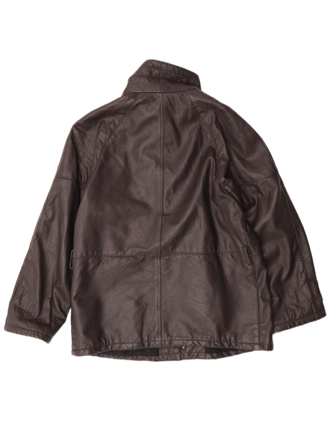 XC GIGLIO Mens Leather Jacket UK 38 Medium Black Leather