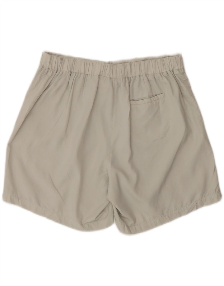Pantaloni scurti sport Nike pentru femei Marea Britanie 8/10 Poliester mic gri