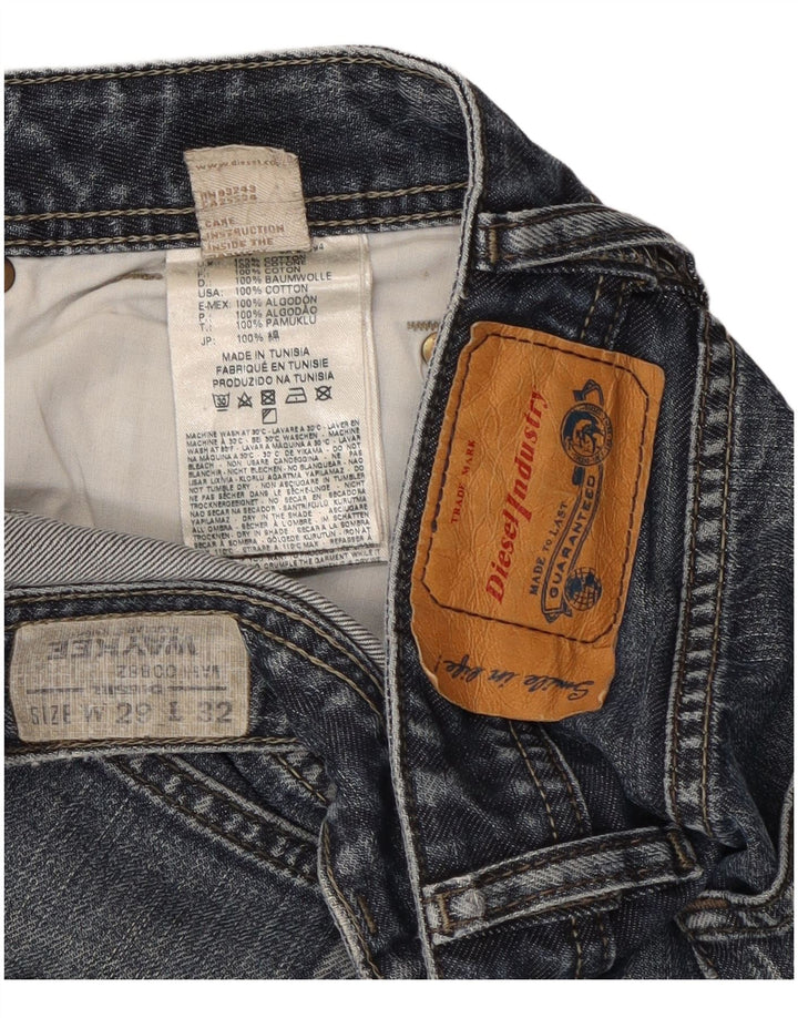Diesel Bărbați Waykee Regular Straight Jeans W29 L32 Blue Bumbac