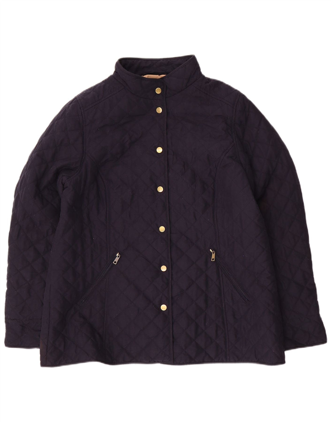 Jachetă matlasată CLASSIC pentru femei UK 18 XL bleumarin poliester