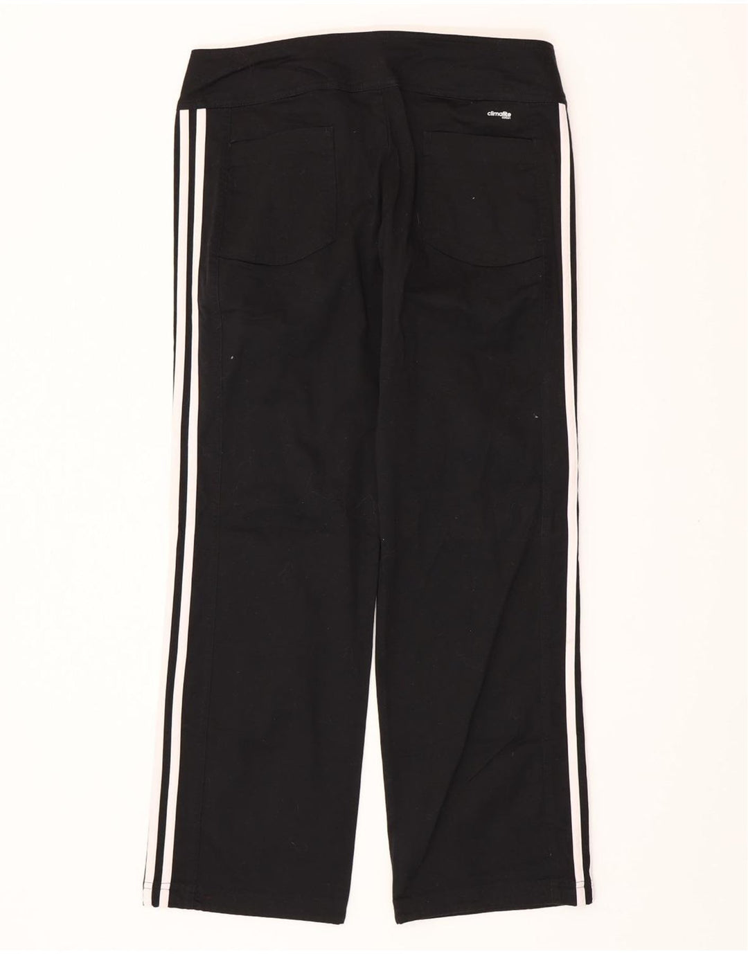 Pantaloni casual ADIDAS Climalite pentru femei UK 12 Medium W32 L30 Negru