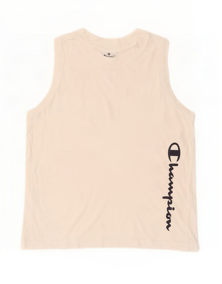 Top cu vestă grafică Champion pentru femei UK 14 Large White