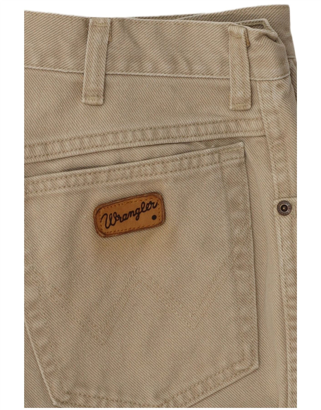 Blugi drepti pentru bărbați Wrangler W30 L30 bej