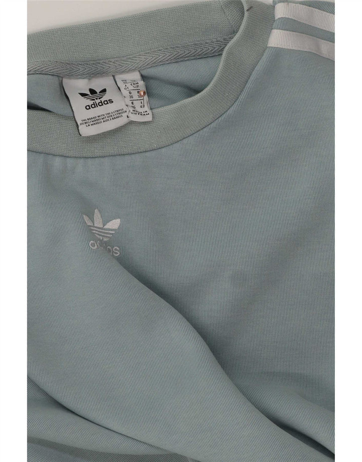 Pulover adidas pentru femei UK 10 Small Blue