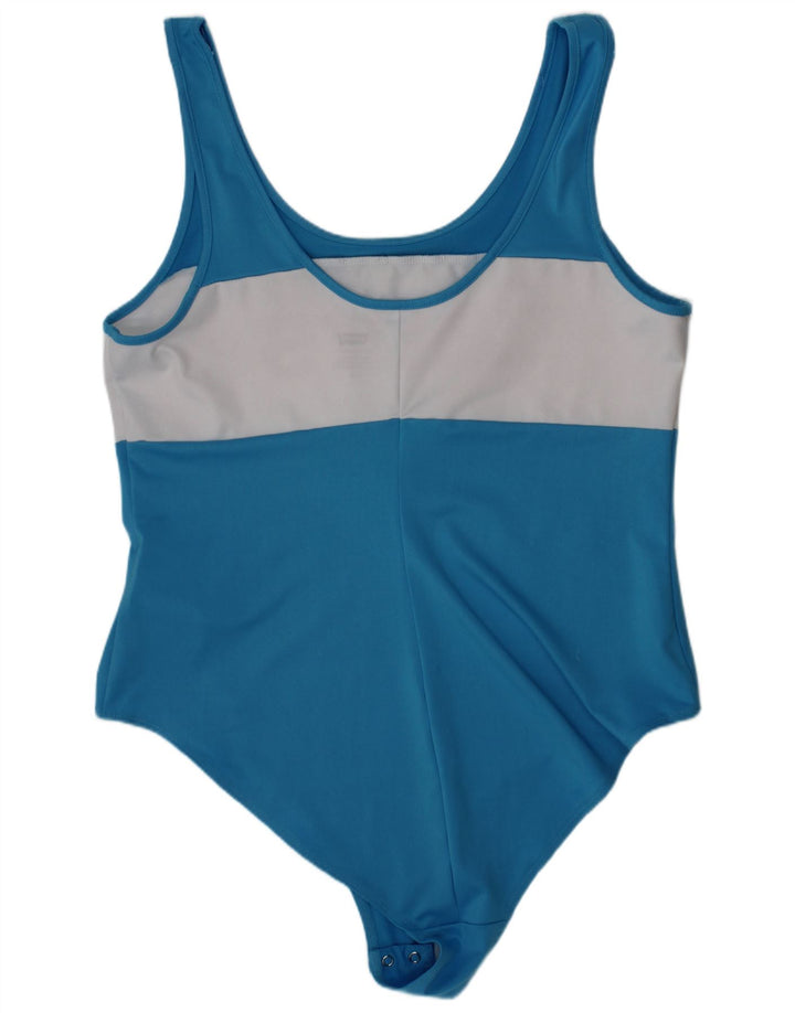 Costum de baie grafic pentru femei Levi's, mare, albastru, poliester sport