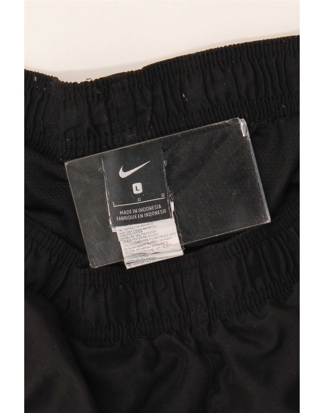 Pantaloni scurți sport Nike pentru bărbați, mari, negru, poliester