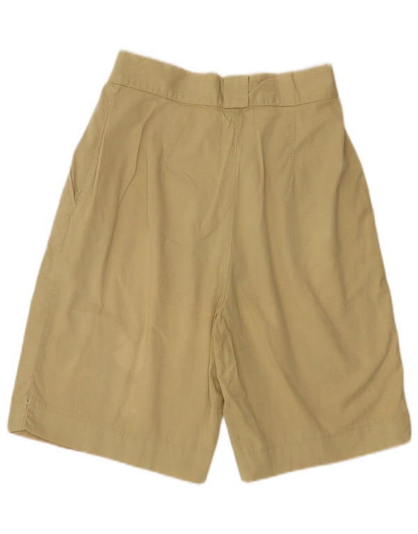 Pantaloni scurți casual Benetton pentru femei cu talie înaltă IT 42 Medium W27 Bej