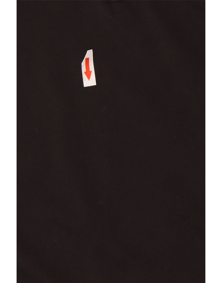 Trening Puma Boys Zip Neck Pullover Top 7-8 ani Negru Colorblock