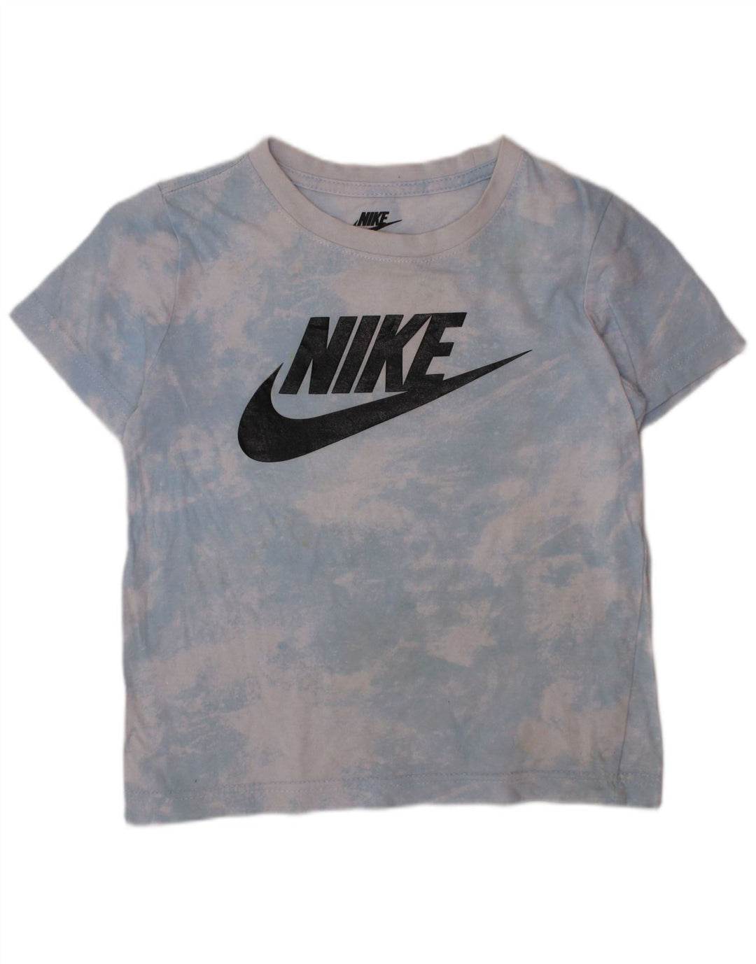 Tricou grafic pentru băieți NIKE Top 4-5 ani mic albastru Tie Dye