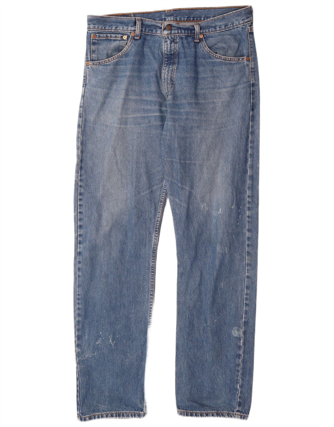 Blugi drepti pentru bărbați Levi's 521 W38 L34 Bumbac albastru