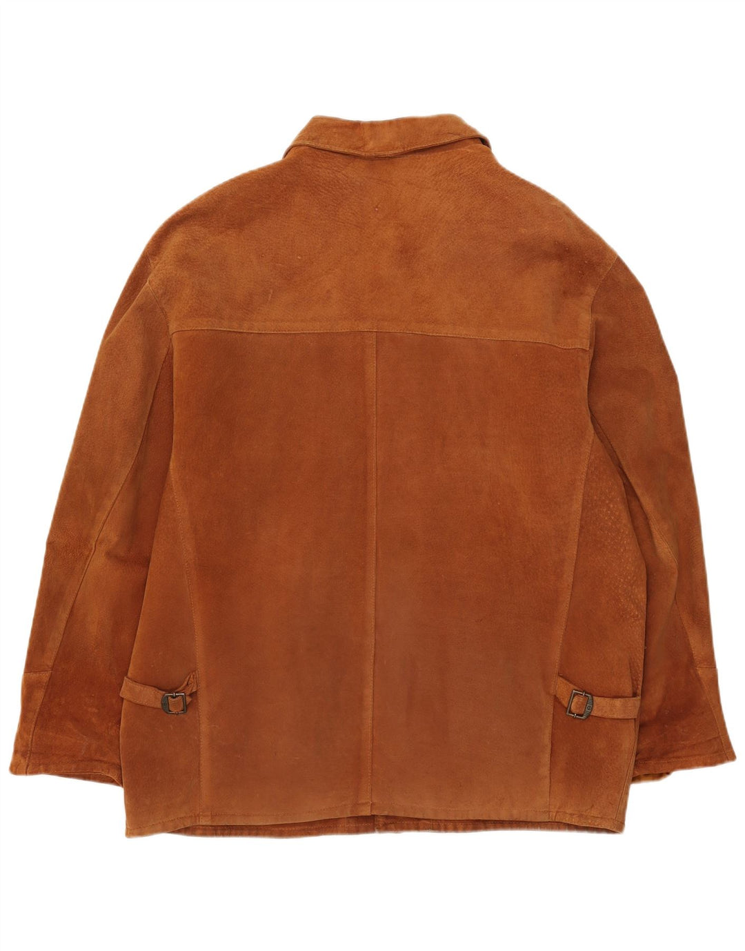 Jachetă vintage pentru bărbați din piele intoarsa UK 42 XL maro