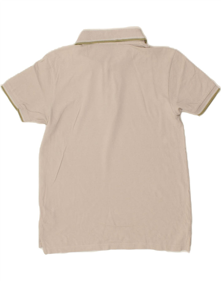 TRUSSARDI Mens Polo Shirt Small Grey Cotton Vintage Trussardi and Second-Hand Trussardi from Messina Hembry 