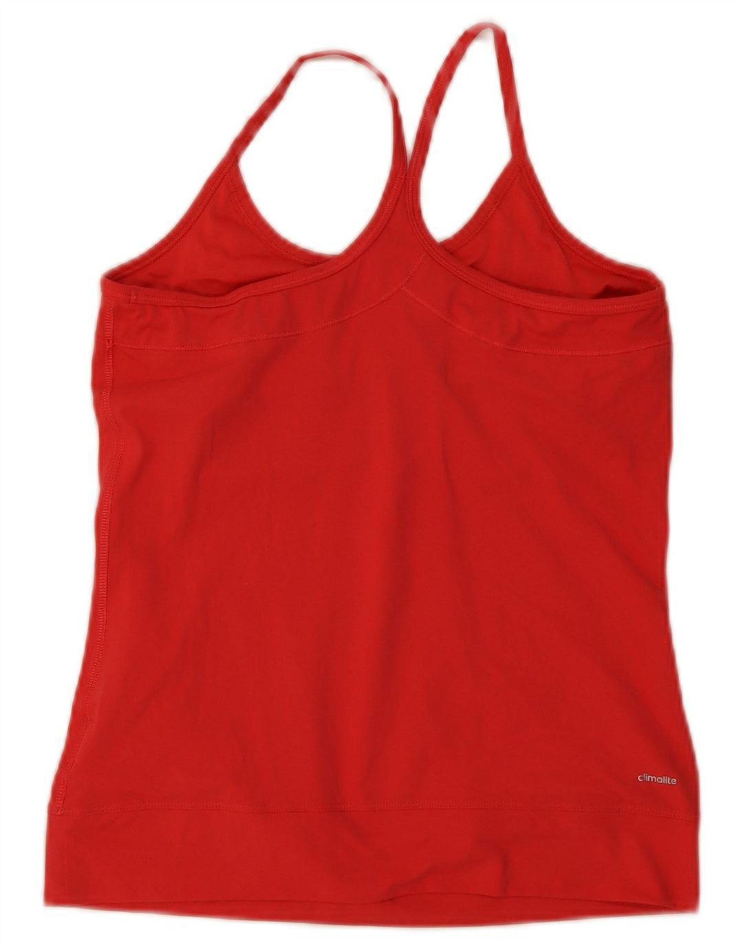 Adidas Climalite Vest Top pentru femei UK 12 Poliester roșu mediu