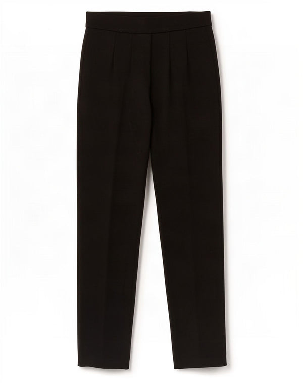 Marks & Spencer Pantaloni tăiați subțiri pentru femei UK 8 Small W27 L25 Black