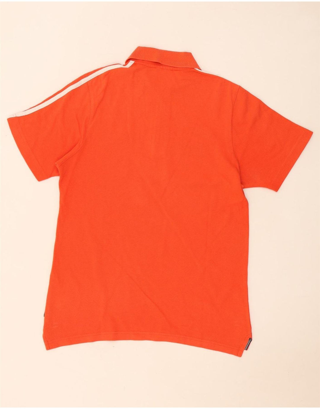 Tricou polo Adidas pentru bărbați, bumbac portocaliu mic