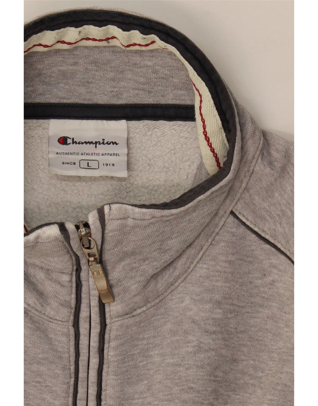 CHAMPION Womens Tracksuit Top Jacket UK 16 Large Grey Vintage Champion and Second-Hand Champion from Messina Hembry 