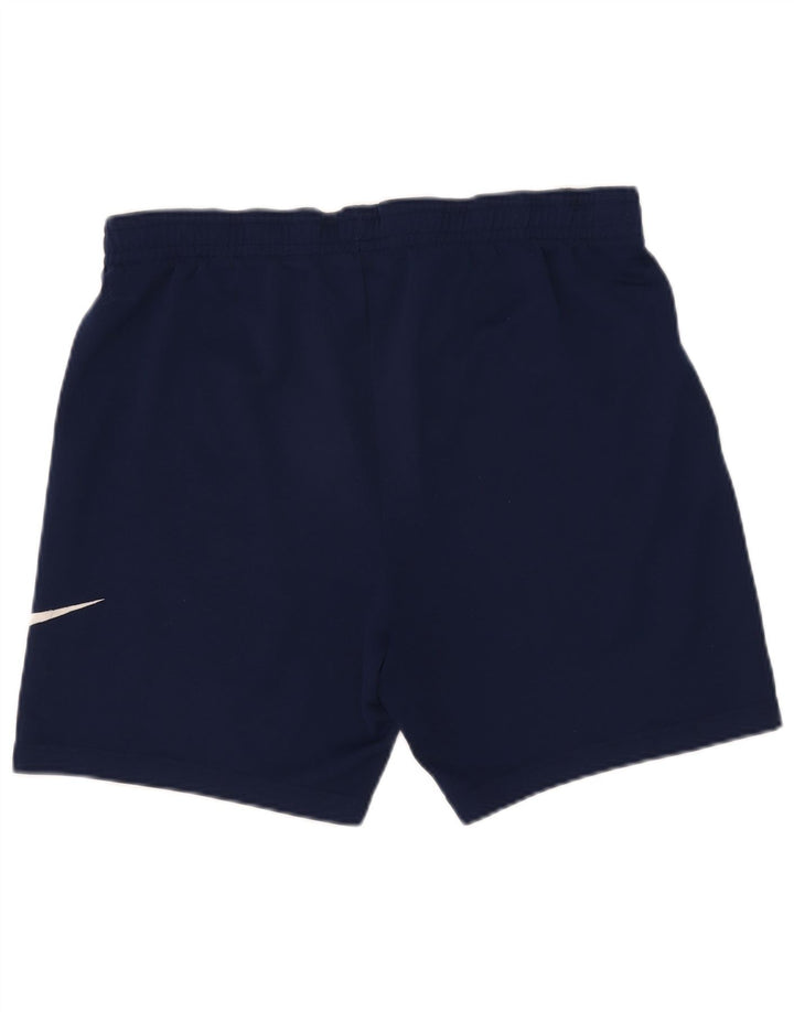 Pantaloni scurți sport Nike pentru bărbați, mari, albastru, poliester