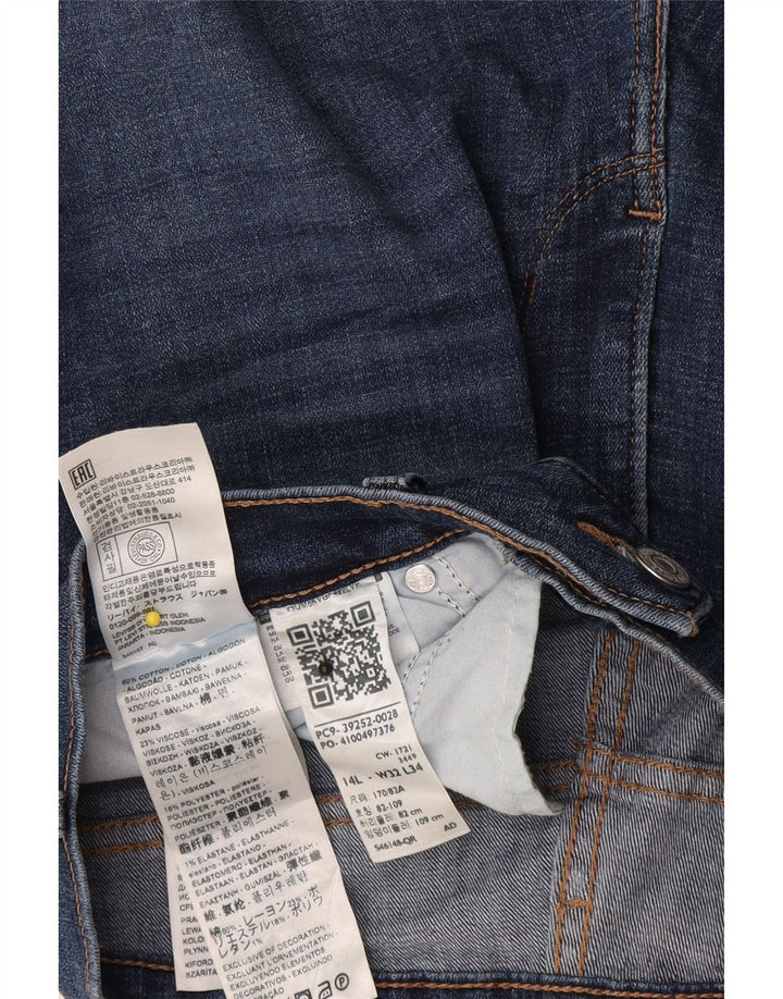 Blugi Levi's Classic Fit Bootcut Mărimea 14 Mare L32 L34 Bumbac albastru