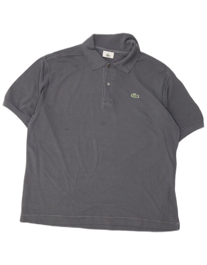Tricou polo pentru bărbați Lacoste Mărimea 6 XL gri