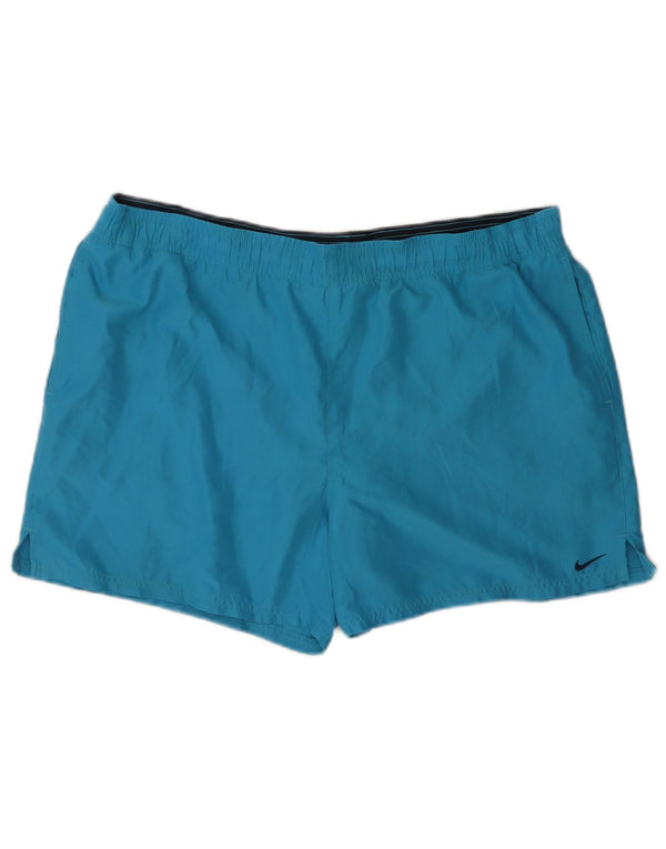 Pantaloni scurți de înot Nike pentru bărbați XL poliester albastru
