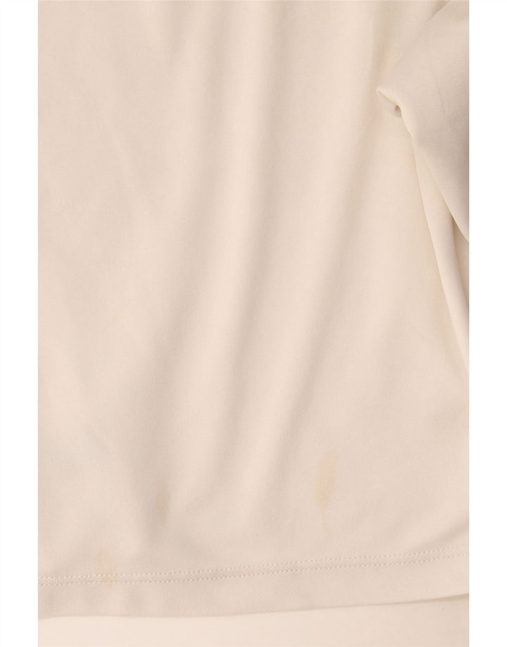 Pantaloni scurți sport Nike Dri Fit pentru bărbați, mari, alb, din poliester