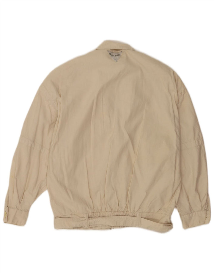 Jachetă Bomber Swinger pentru bărbați Batwing UK 44 2XL Bej Bumbac