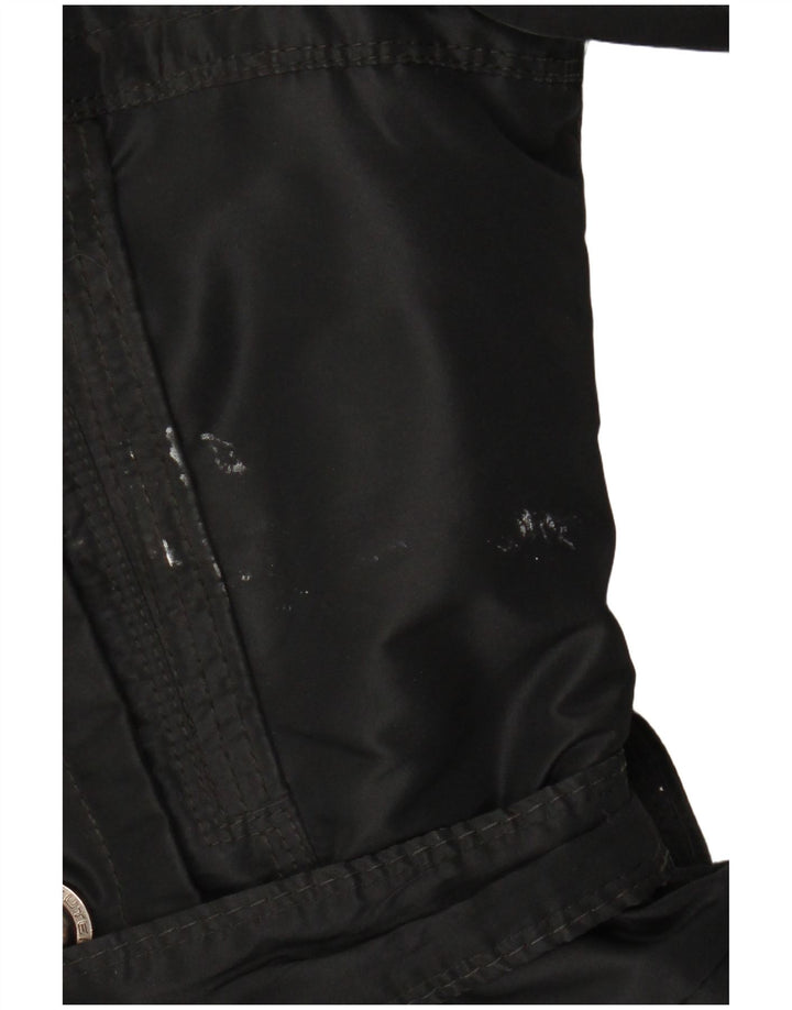 PEUTEREY Palton dublu pentru femei IT 40 Poliester negru mic