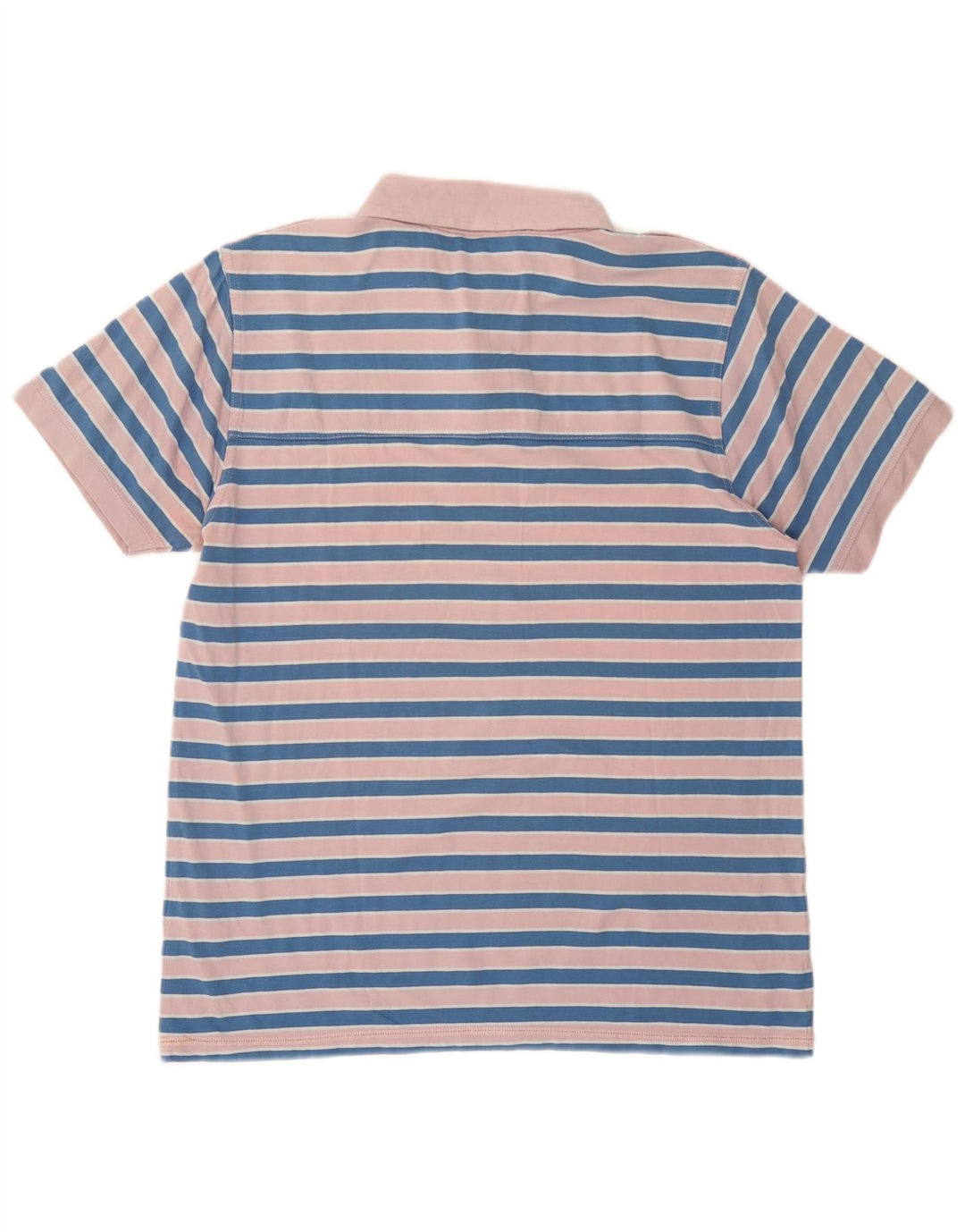 Tricou polo FILA pentru bărbați, bumbac cu dungi roz mediu