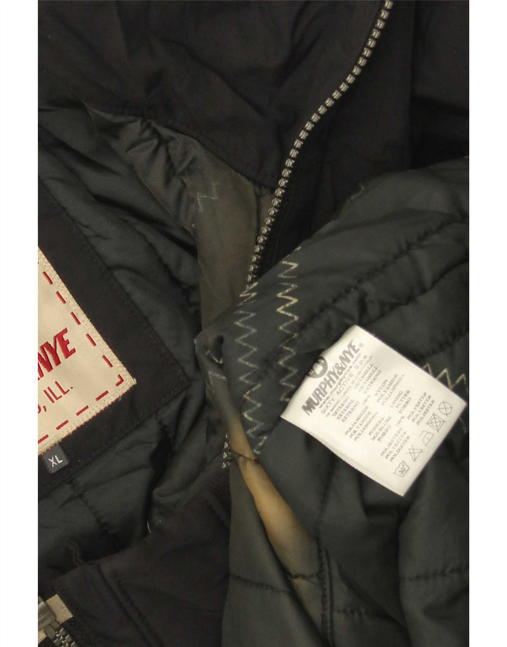 Murphy & Nye Jachetă Bomber pentru bărbați UK 42 XL Poliamidă neagră