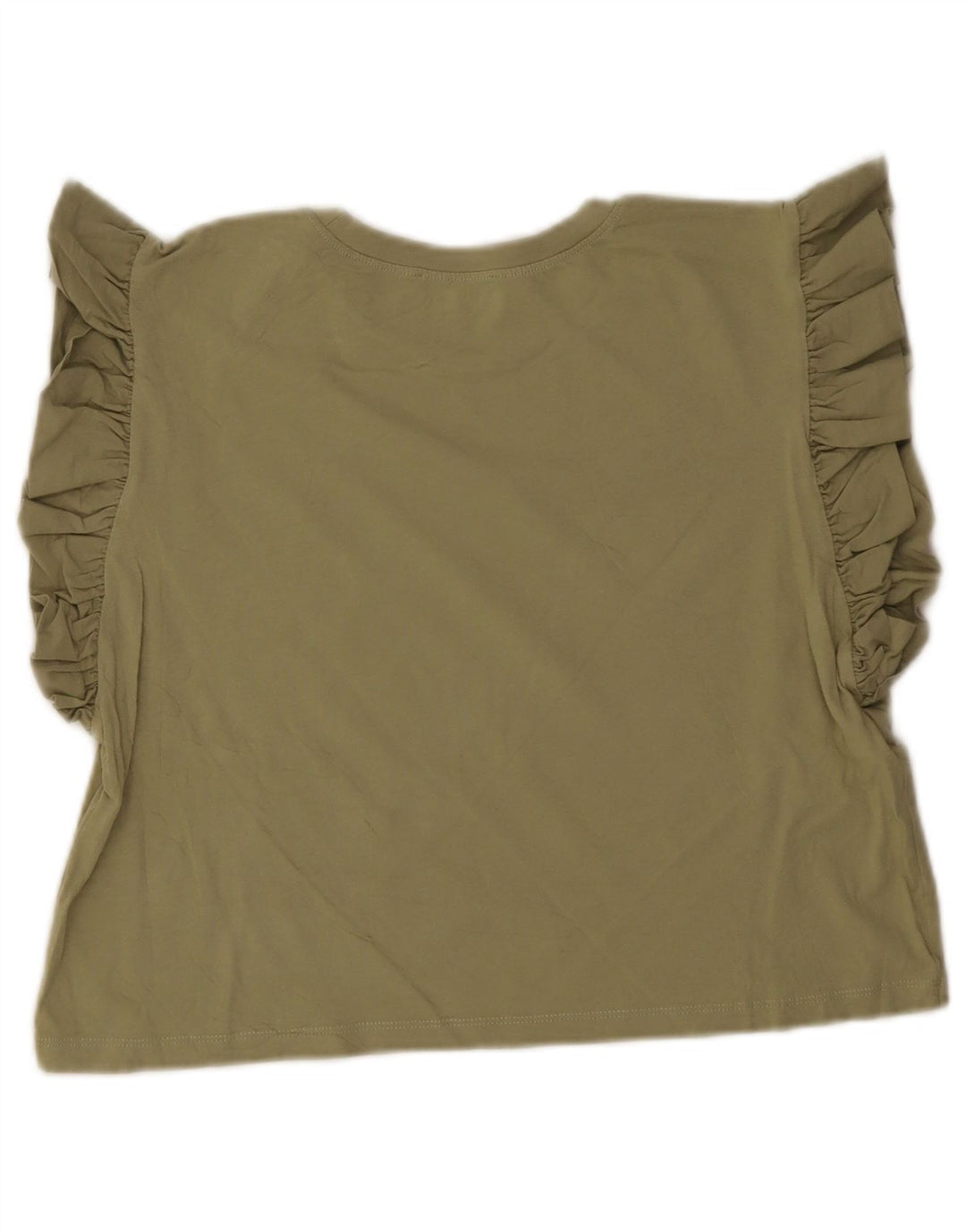 Crop Top pentru femei Zara UK 12 Medium Green