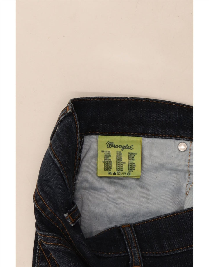 WRANGLER Blugi drepti pentru bărbați Texas Stretch W34 L31 Bumbac bleumarin