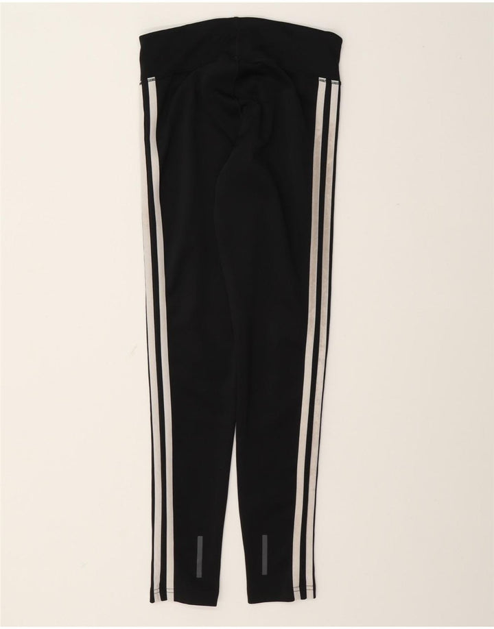 Leggings pentru femei Adidas UK 4/6 XS poliester negru