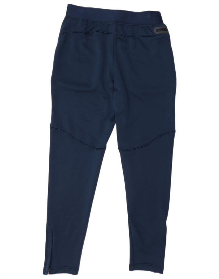 Pantaloni de trening grafic pentru bărbați Under Armour, poliester mediu bleumarin