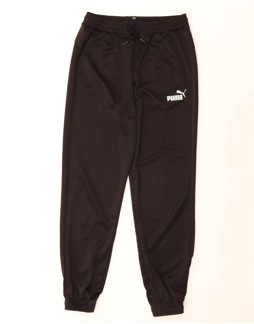 PUMA Băieți Pantaloni de trening Pantaloni de jogging 15-16 ani Poliester negru